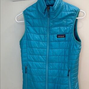 Patagonia Blue Quilted Vest